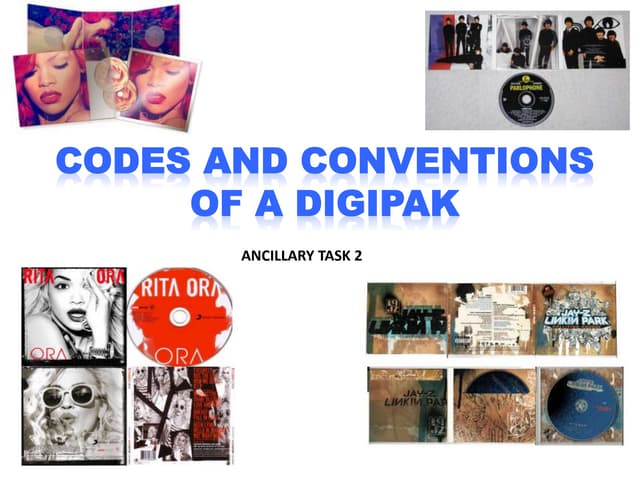 Codes and conventions of a digipack