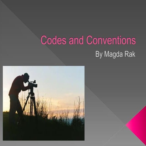 Codes and conventions [gg
