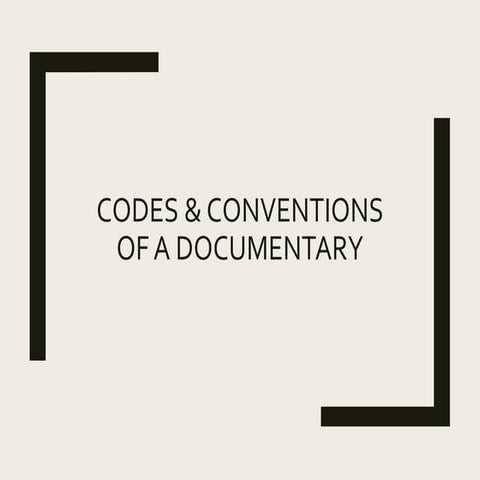 Codes and conventions of docs