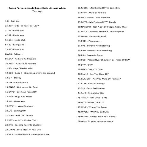 Codes parents should_know_kids_textingcodes
