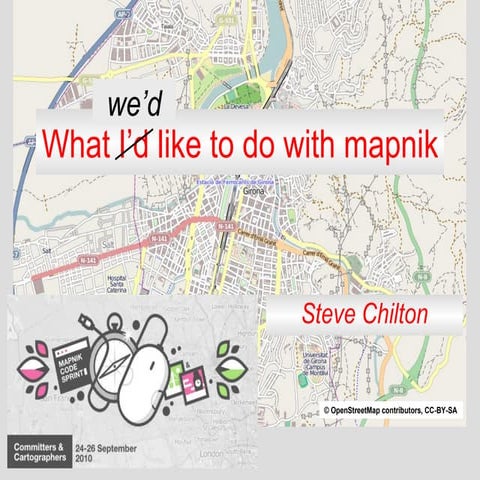 Mapnik code sprint: what i’d like to do with mapnik