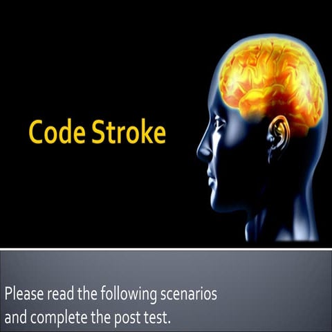 Code stroke ecc rn (2) | PPT