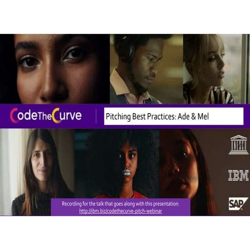 CodeTheCurve: Pitch Video Best Practices