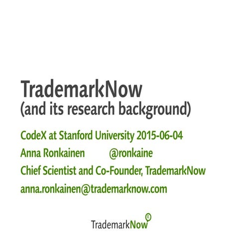 TrademarkNow (and its research background)