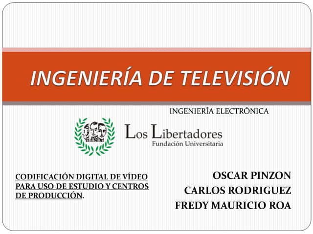 CODIFICACIÓN DIGITAL DE VÍDEO PARA ...