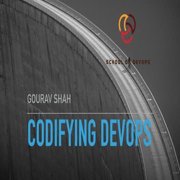 Codifying Devops -The Devops Story  