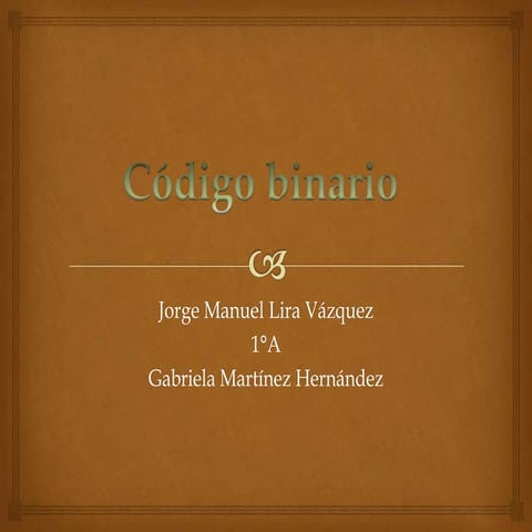 Codigo binario PPT