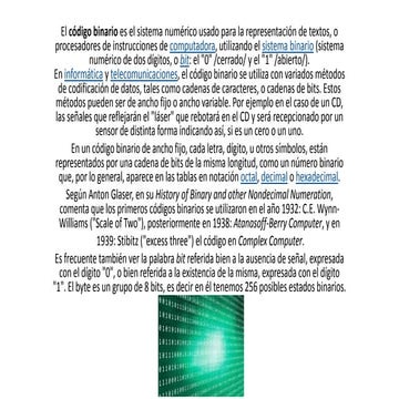 Codigo binario | PPTX