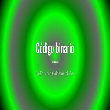 Codigo binario | PPTX