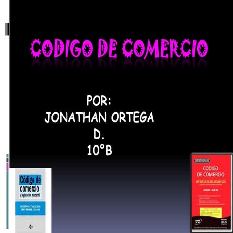 Codigo de comercio