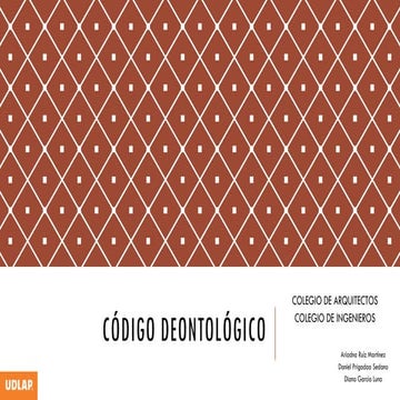 Código deontológico y ético CAM-CICM