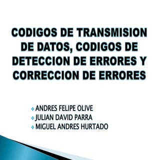Codigo de transmision