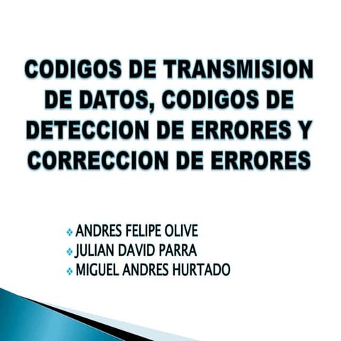 Codigo de transmision