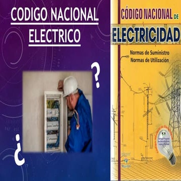 CODIGO NACIONAL ELECTRICO UTILIAACION 2006 | PPTX