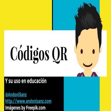 Codigos QR en educacion (Andoni Sanz)