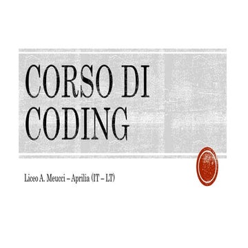 Scratch: come fare una cartolina d'auguri | PDF