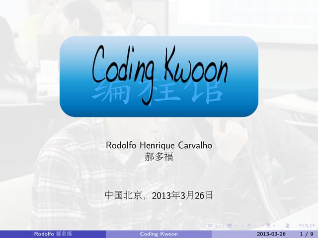 Coding Kwoon
