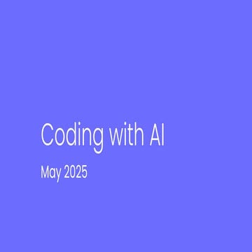 Coding with AI  - Understanding LLMs and how to use them