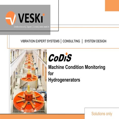 CoDiS - All in one Monitoring Platform for Hydrogenerators | PDF