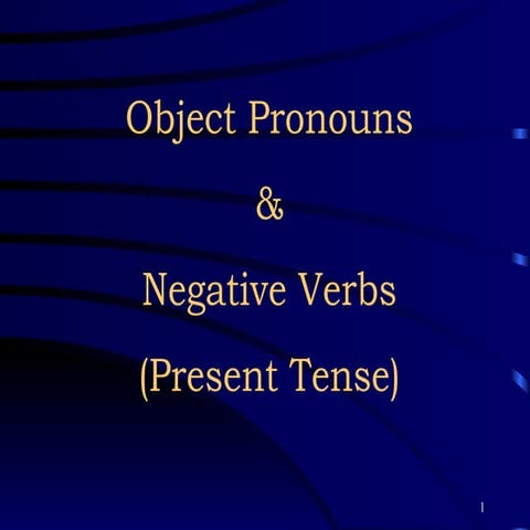 Cod + negation | PPT