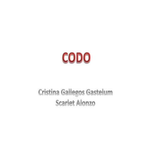 Codo expo | PPTX