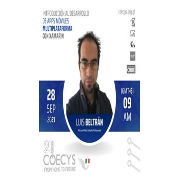 COECYS - Introducción al desarrollo de apps multiplataforma con Xamarin.pptx