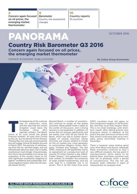 Infographic country risk map q4 15 | PPT