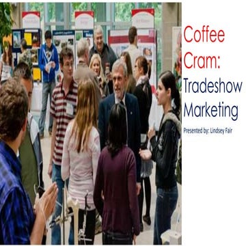 Tradeshow and Event Marketing