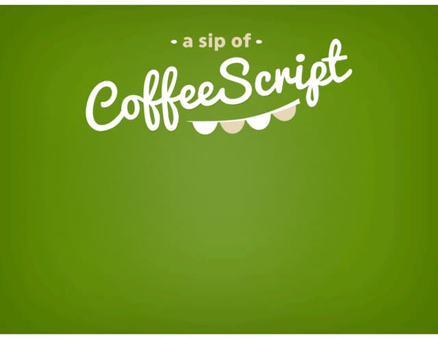 Coffeescript slides