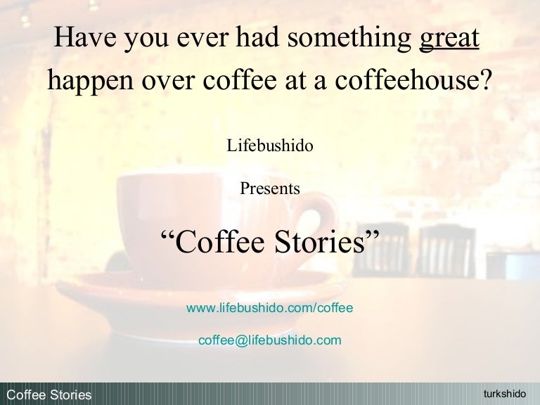 Coffee Stories