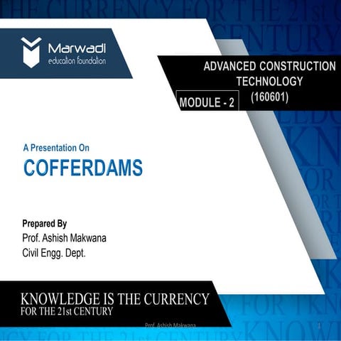Cofferdams_Advanced Construction Technology