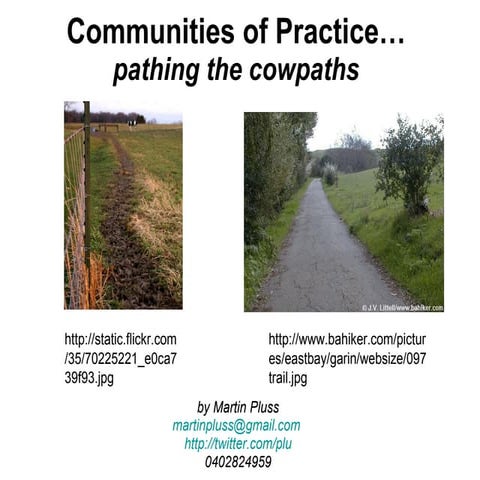 Martin Pluss Community of Practice