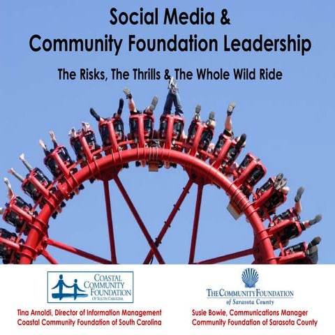 Social Media for Community Foundations