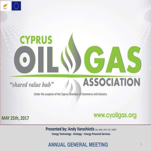 Cyprus Oil & Gas Association May 2017