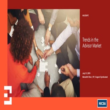Trends in the Advisor Market 