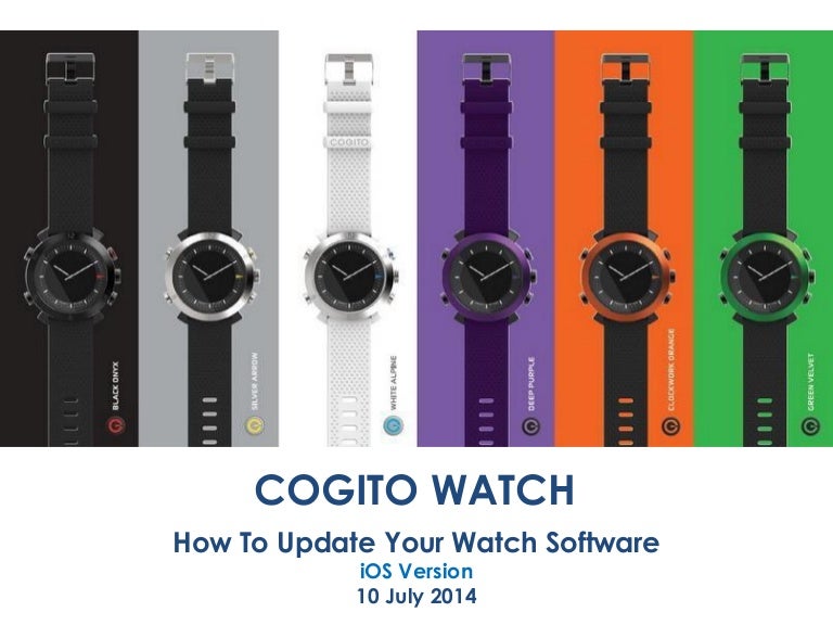 cogito classic watch