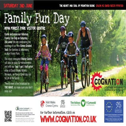 Cognation family mountain biking open day 2nd June 2012
