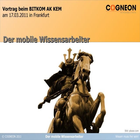 Der mobile Wissenarbeit