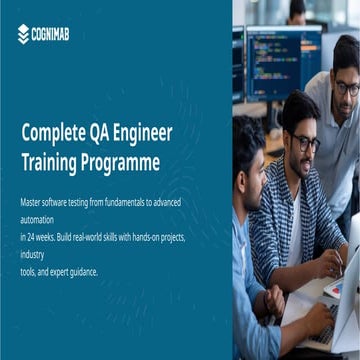 Cognimab Software testing module.   pptx