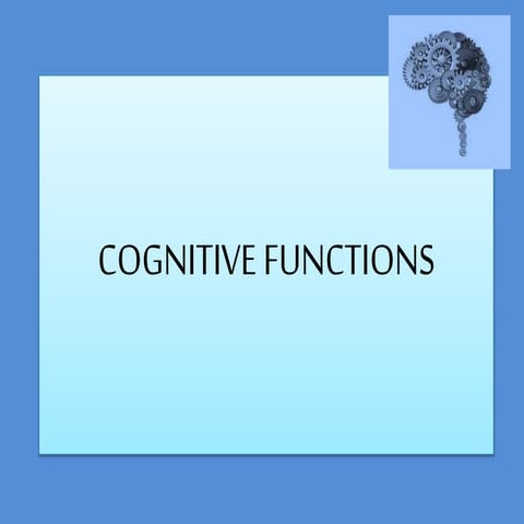 Cognition