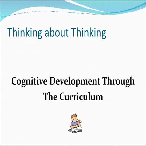 Cognitive Development Through the Curriculum