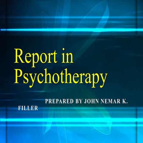 Cognitive Behavior Therapy