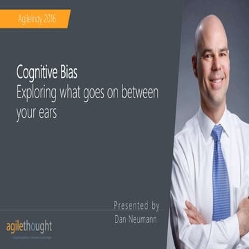 Cognitive Bias - Exploring What Goes on Between Your Ears
