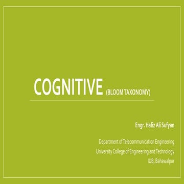 Cognitive (bloom taxonomy).ppt