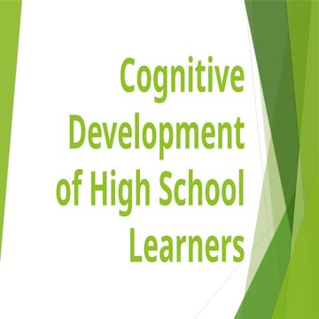Cognitive Development of High School Learners.pptx