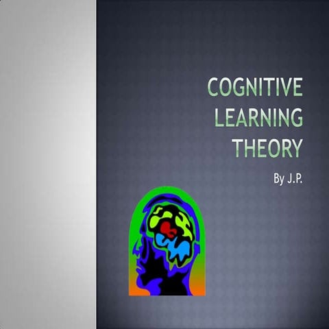Cognitive learning theory