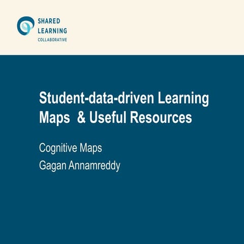 Cognitive Maps by Gagan Annamreddy | PPTX