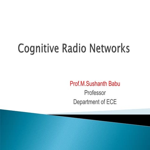 Cognitive radio (1)