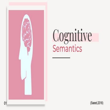 Cognitive semantics ch11
