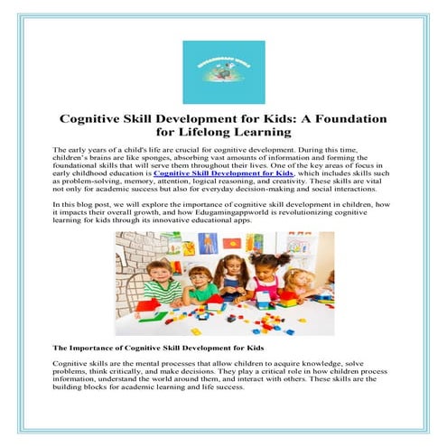 Cognitive Skill Development for Kids.pdf